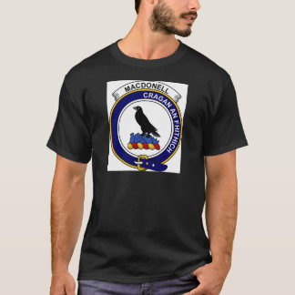 T-shirt Le clan de MacDonell (de Glengarry) Badge