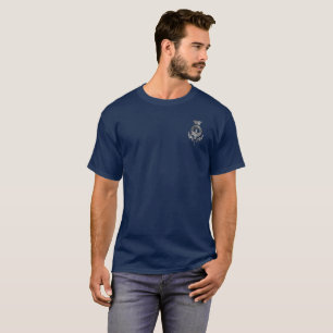 T-shirt Le clan déverse le chardon de crête