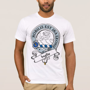 T-shirt Le clan d'Inglis Badge