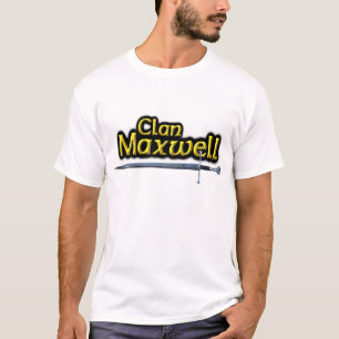 T-shirt Le clan Maxwell a inspiré des Écossais