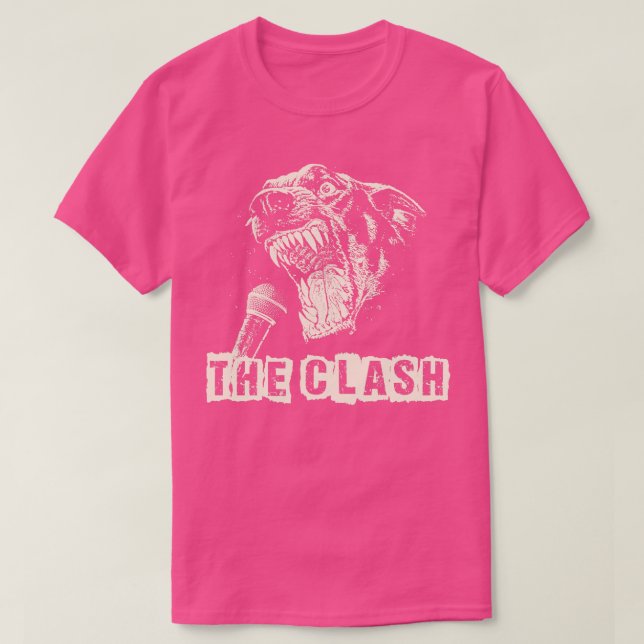 T-shirt le clash hurle (Design devant)