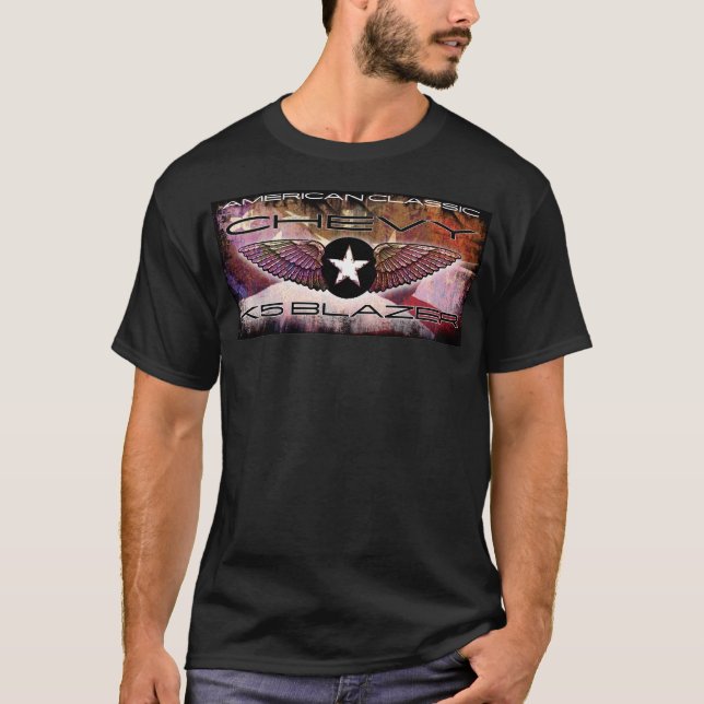T-shirt Le classique de cool de blazer de Chevy K5 s'est (Devant)
