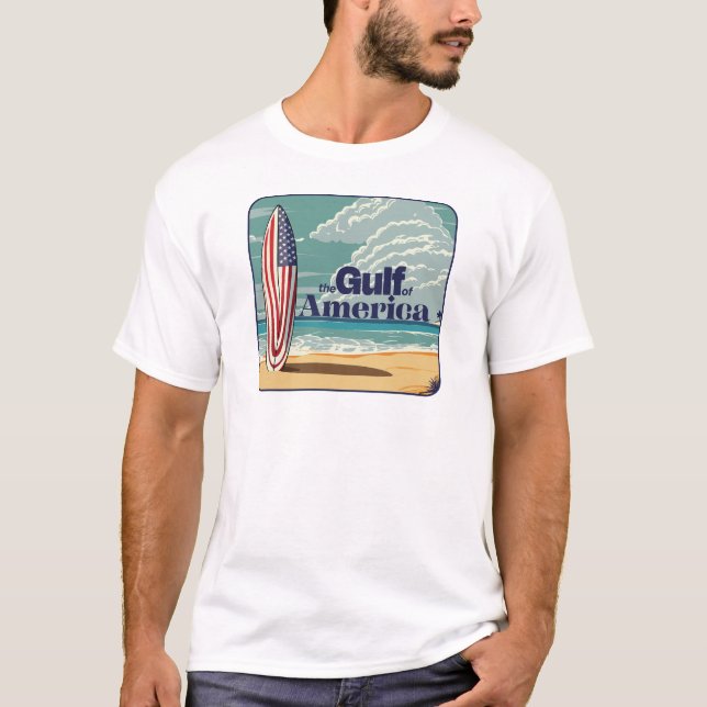 T-shirt Le classique golfe d'Amérique surfer Hang Ten Vibe (Devant)