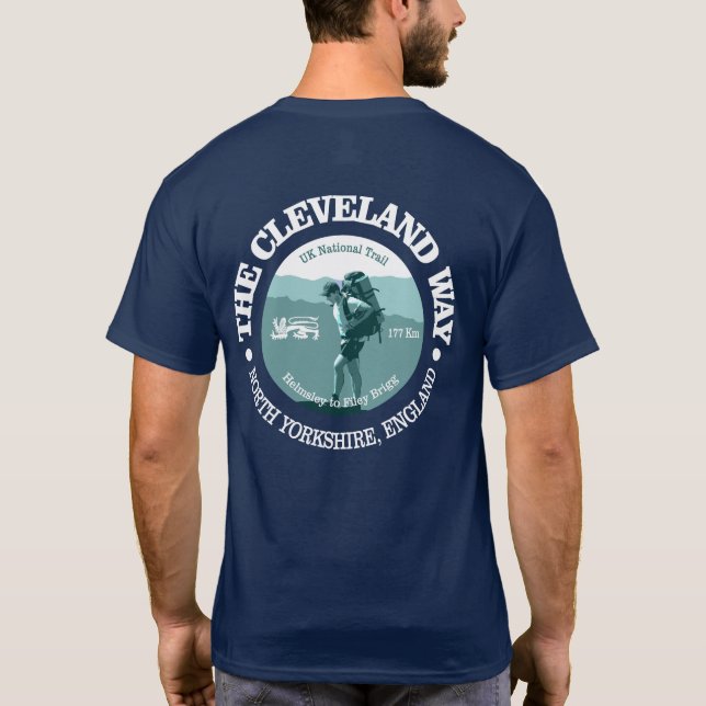 T-shirt Le Cleveland Way (T) (Dos)
