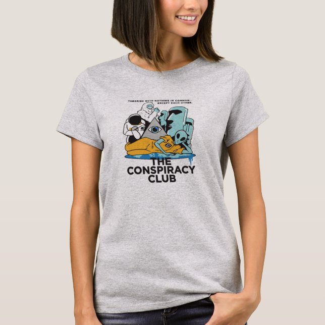T-shirt Le club de la conspiration (Devant)
