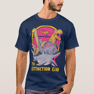 T-shirt Le Club de l'Extinction Rose par Tobe Fonseca