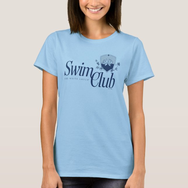 T-shirt Le Club de natation White Lotus (Devant)