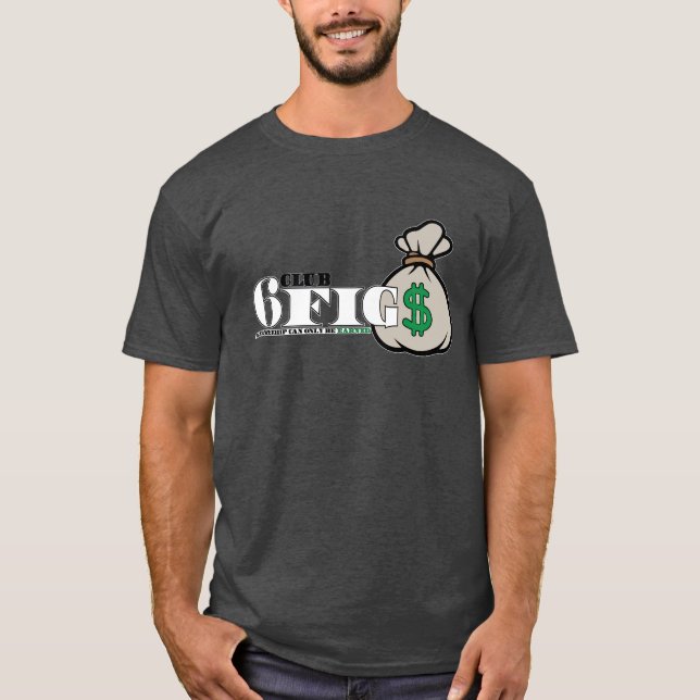 T-shirt Le Club des 6 chiffres (Devant)