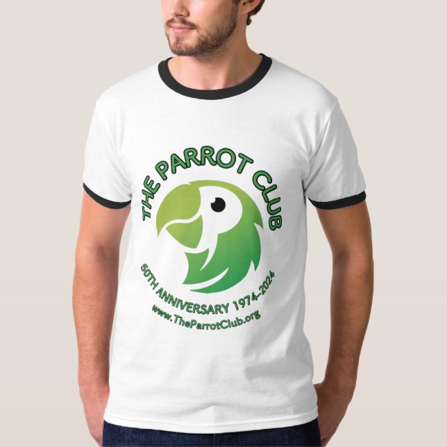 T-shirt Le club des perroquets 50e anniversaire (Devant)
