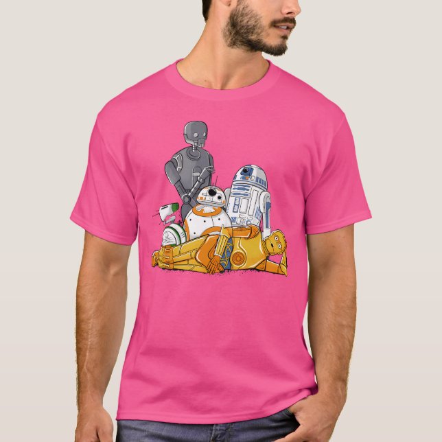 T-shirt Le Club Droids (Devant)