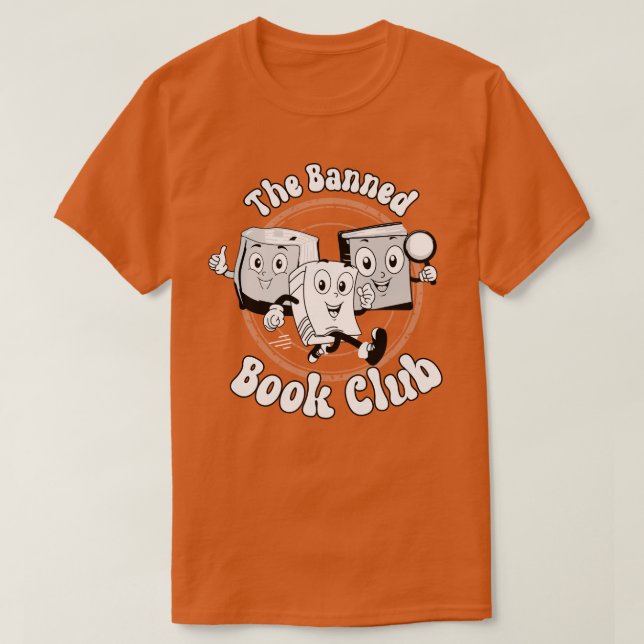 T-shirt Le club du livre interdit (Design devant)