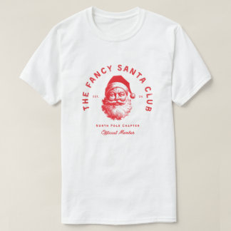 T-shirt « Le Club Santa Élégant » - Impression d'art de No