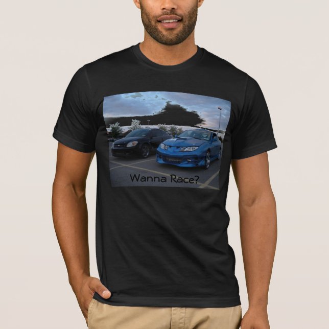 T-shirt Le cobalt de Chevy et le cavalier de Chevy veulent (Devant)