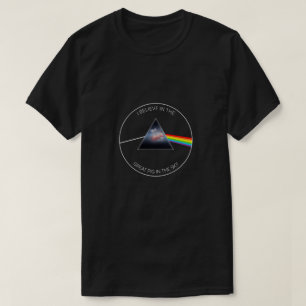 T-shirt Le cochon volant à travers un prisme personnalis