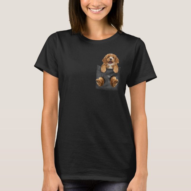 T-shirt Le Cockapou dans la chemise de perche (Devant)