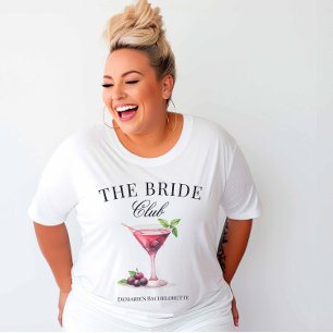 T-shirt Le Cocktail Bride Cherry Martini Social Club