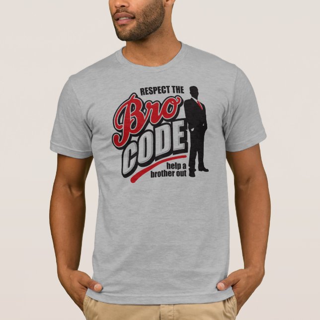 T-shirt Le code Bro (Devant)