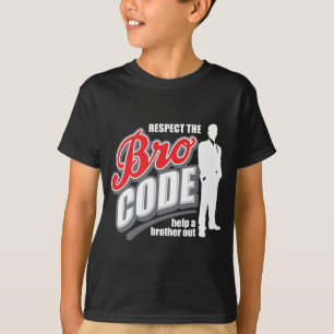 T-shirt Le code Bro