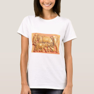 T-shirt Le coeur du troupeau : Portrait de famille des élé