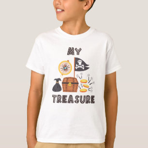 T-shirt Le coffre au trésor du pirate