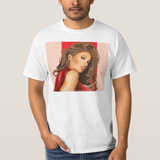 T-shirt Le COFFRE-FORT VOYAGE rouge (Devant)