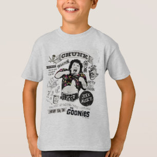 T-shirt Le Collage Retro de Goonies Chunk