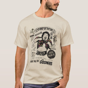 T-shirt Le Collage Retro de Goonies Chunk