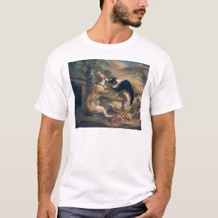 T-shirt Le combat de chien, 1678