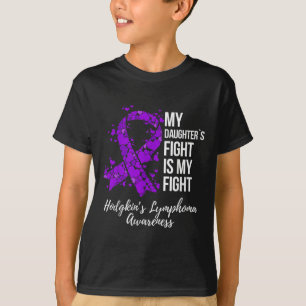 T-shirt Le combat de ma fille, c’est mon combat, celui de