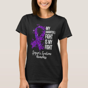 T-shirt Le combat de ma fille est mon combat Sjogrens Synd