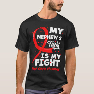 T-shirt Le combat de mon neveu est mon combat Sensibilisat
