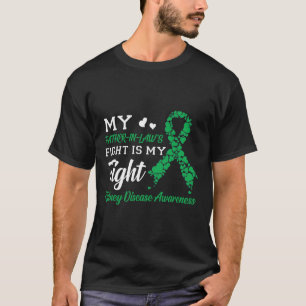 T-shirt Le combat des beaux-parents est ma lutte contre la