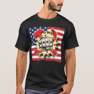 T-shirt Le COMMUNISME de FRACAS font à l'Amérique le gra