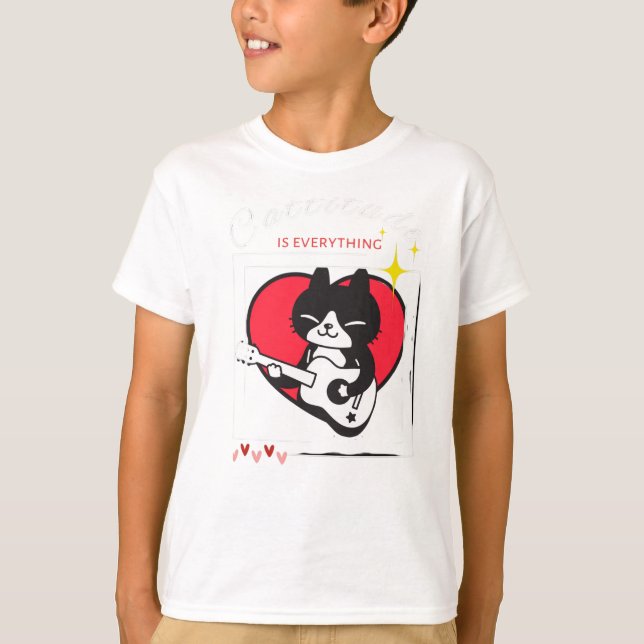 T-shirt Le comportement est tout (Devant)