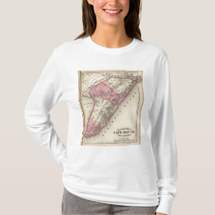 T-shirt Le comté de Cape May, NJ