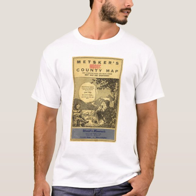 T-shirt Le comté de Modoc (Devant)