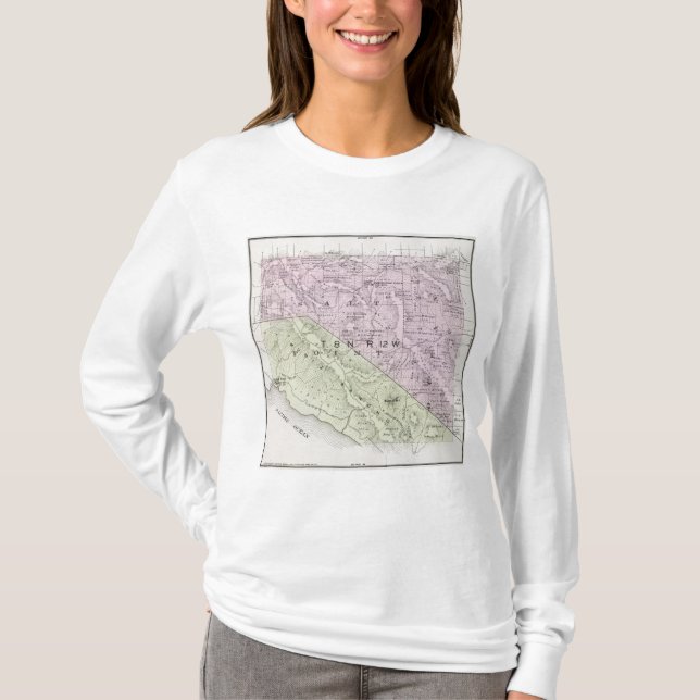 T-shirt Le comté de Sonoma, la Californie 10 (Devant)
