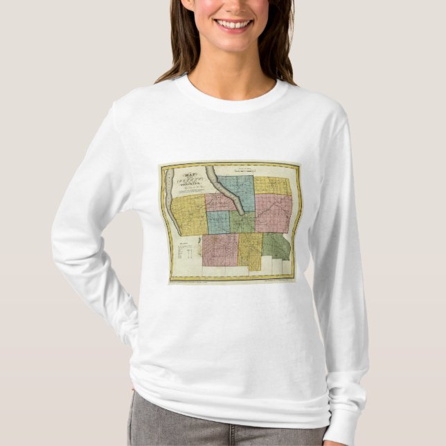 T-shirt Le comté de Tompkins (Devant)