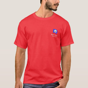 T-shirt Le comté de Warren, chemise de dos de drapeau de
