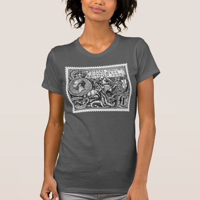 T-shirt Le congrès postal 1929 des syndicats timbre-poste (Devant)
