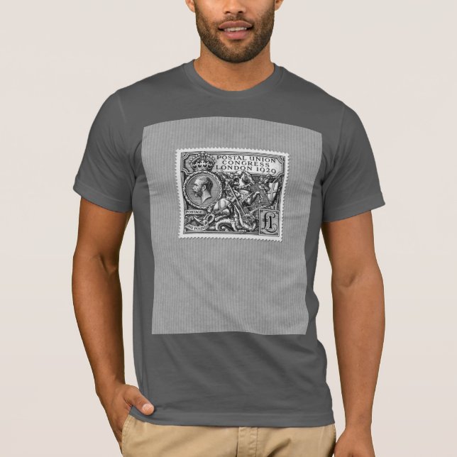 T-shirt Le congrès postal 1929 des syndicats timbre-poste (Devant)