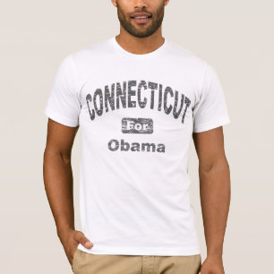 T-shirt Le Connecticut pour Barack Obama