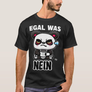 T-shirt Le conseiller était nein Grumpy Panda