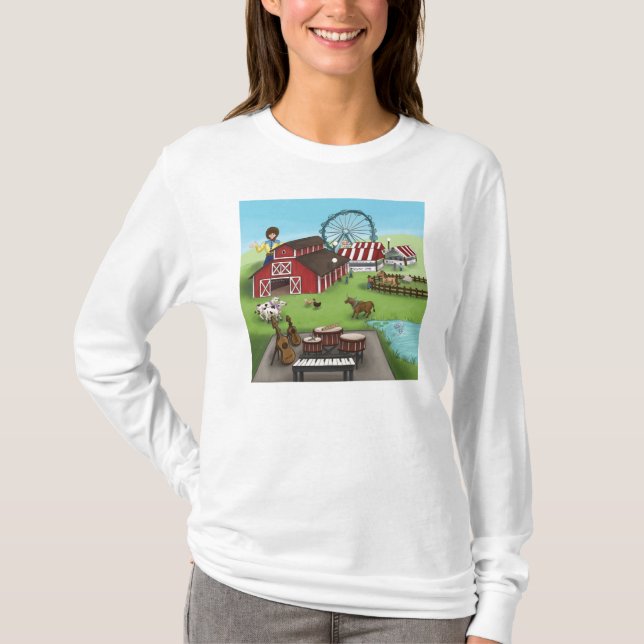 T-shirt Le conte de fées de l'ambre (Devant)