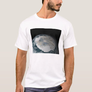 T-shirt Le continent gelé de l'Antarctique