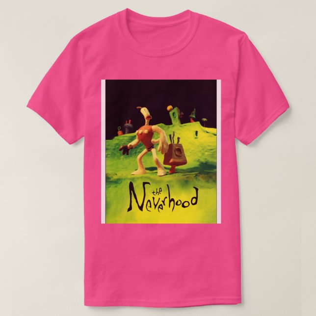 T-shirt Le contraste de Neverhood élevé (Design devant)