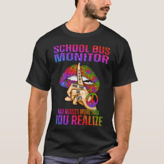 T-shirt Le contrôleur des autobus scolaires en sait plus q