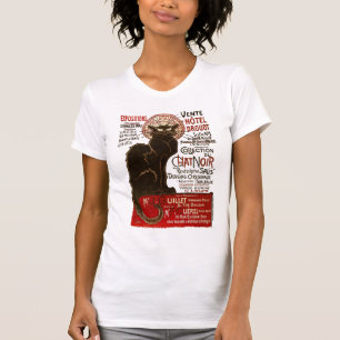 T-shirt Le Conversation Noir, Vente Hôtel Drouot