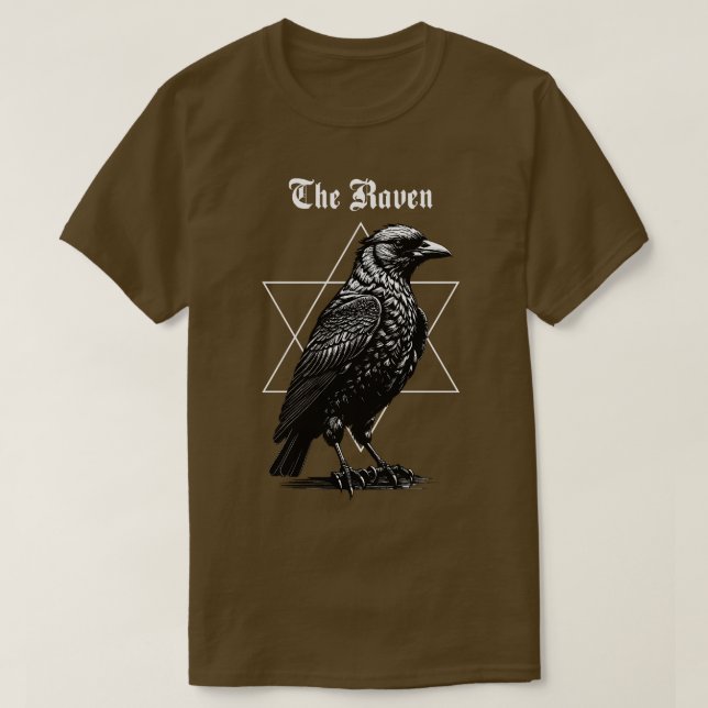 T-shirt Le Corbeau (Design devant)