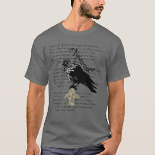 T-shirt Le Corbeau d'Edgar Allan Poe